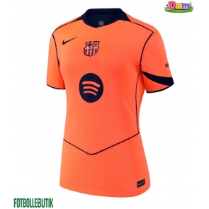 Barcelona Tredje Tröja Kvinnor 2025-26 Kortärmad